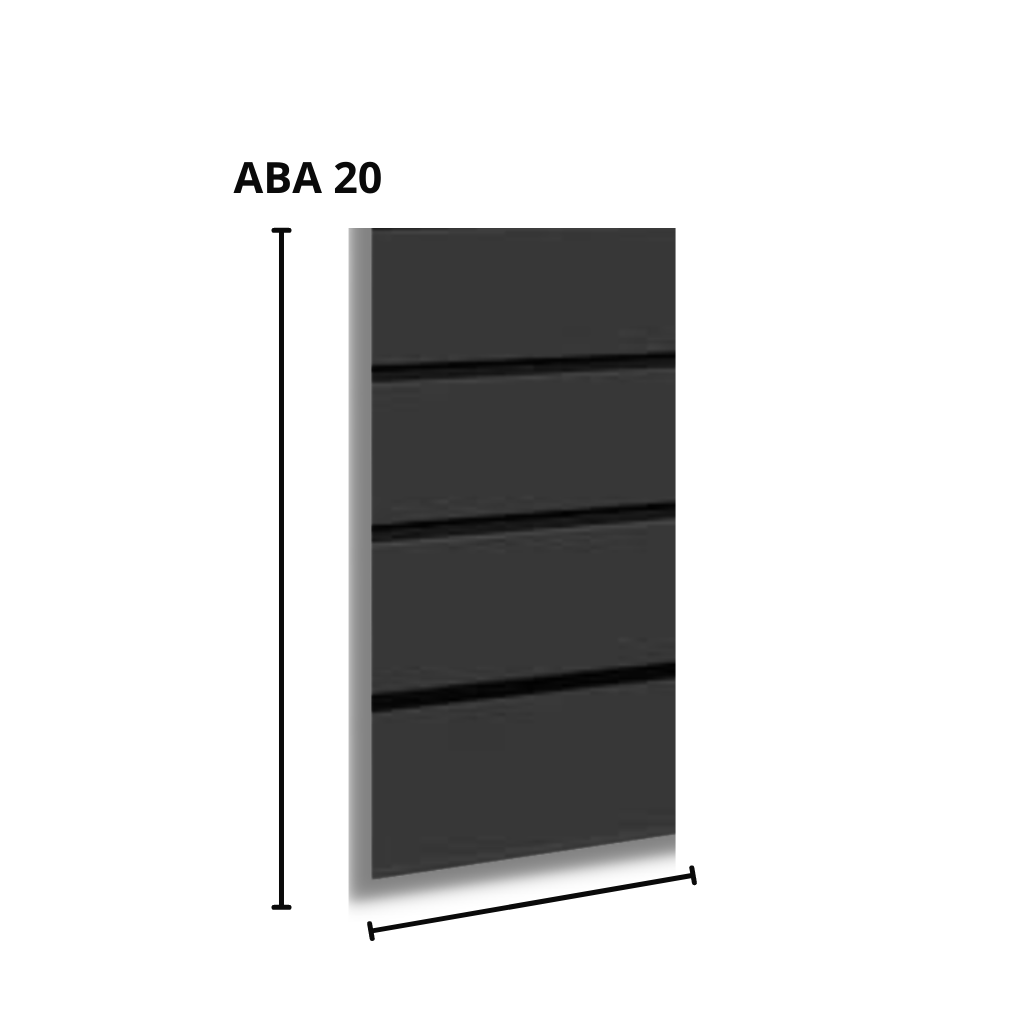 Lambril u bandeja para port o 300 x 40 x 3000 mm chapa 20 0 90mm 