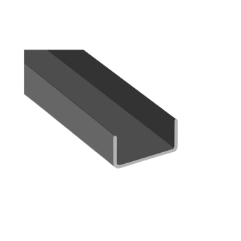 PERFIL U SIMPLES 92 X 30 X 2,00MM (CHAPA 14) X 6000MM DE AÇO
