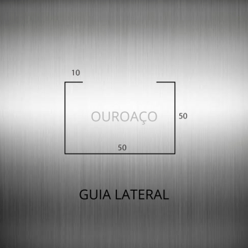 GUIA LATERAL PORTÃO BASCULANTE 50 X 50